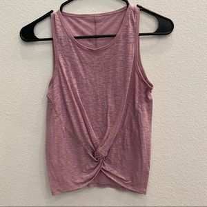 lululemon twist front tank